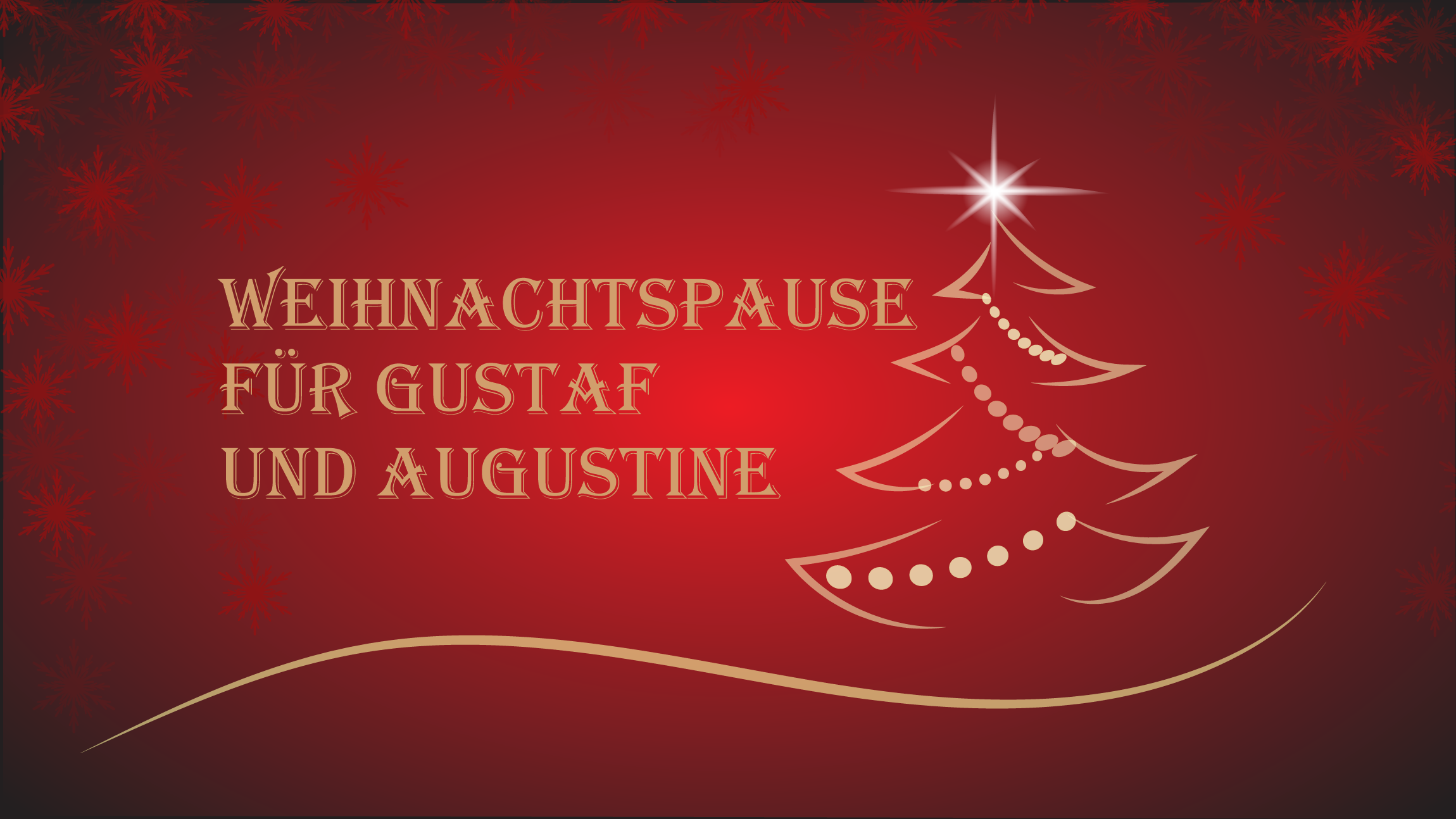 Read more about the article Weihnachtspause für Gustaf
